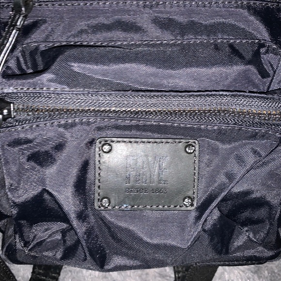 Frye Mini Nylon Backpack. Like New. BLACK. - Picture 2 of 5